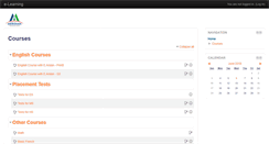 Desktop Screenshot of elearning.meridian.edu.pl