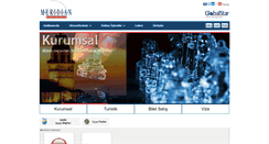 Desktop Screenshot of meridian.com.tr