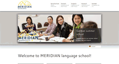 Desktop Screenshot of meridian.co.at