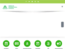 Tablet Screenshot of meridian.edu.pl