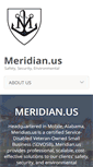 Mobile Screenshot of meridian.us